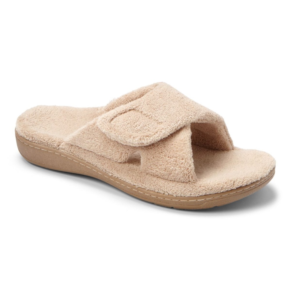 Relax Slippers Tan Vionic
