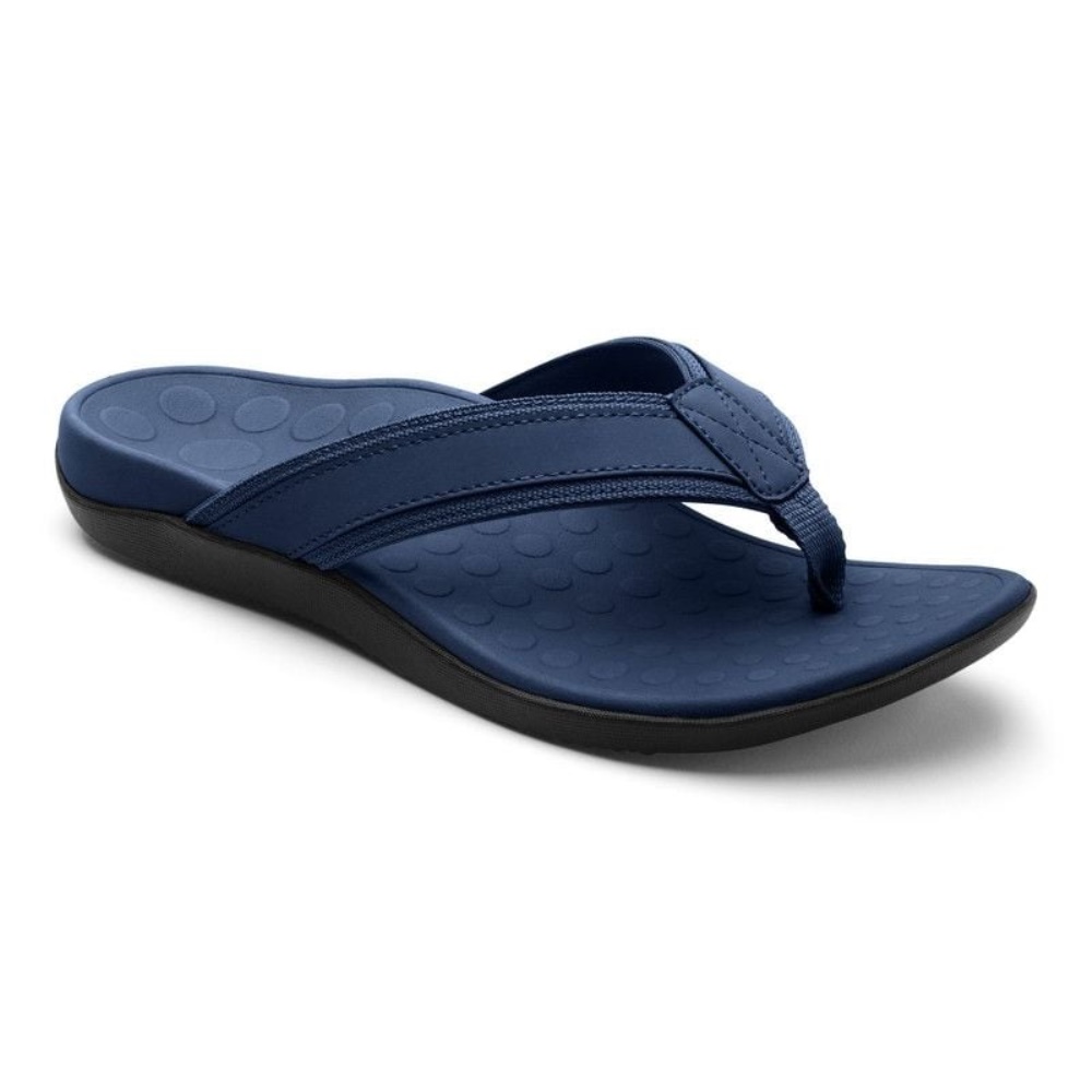 Vionic Navy Men's Tide Toe Post Sandal