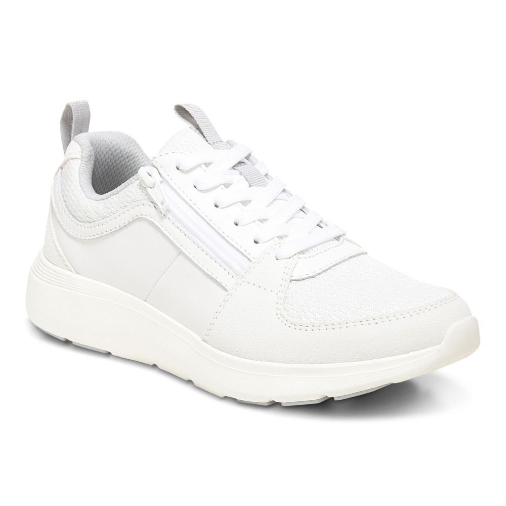 White Vionic Athena Sneaker