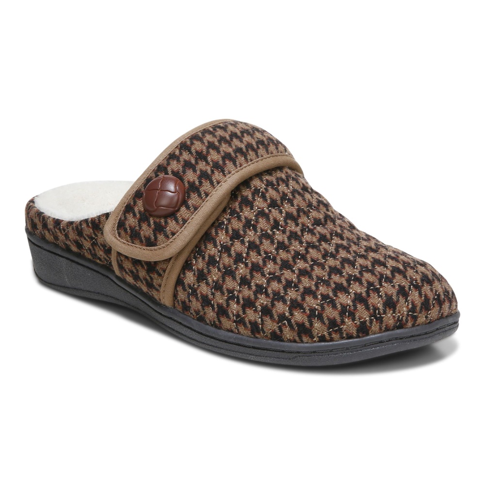 Vionic Toffee Carlin Slipper