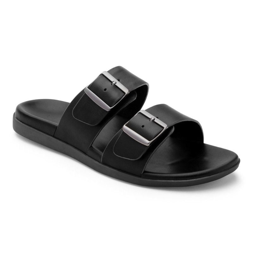 Vionic Charlie Slide Sandal Black
