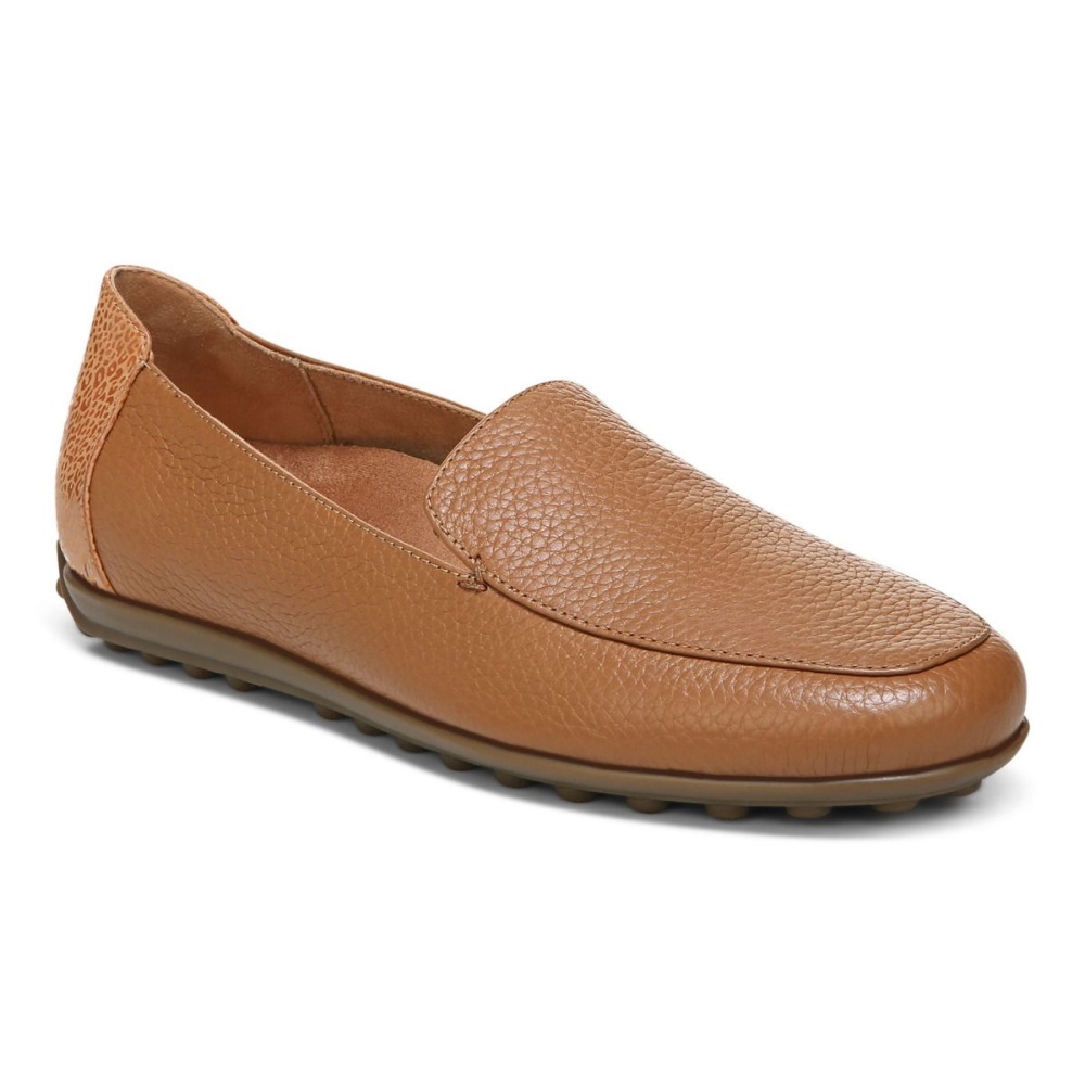 Elora Loafer Vionic Toffee Leather