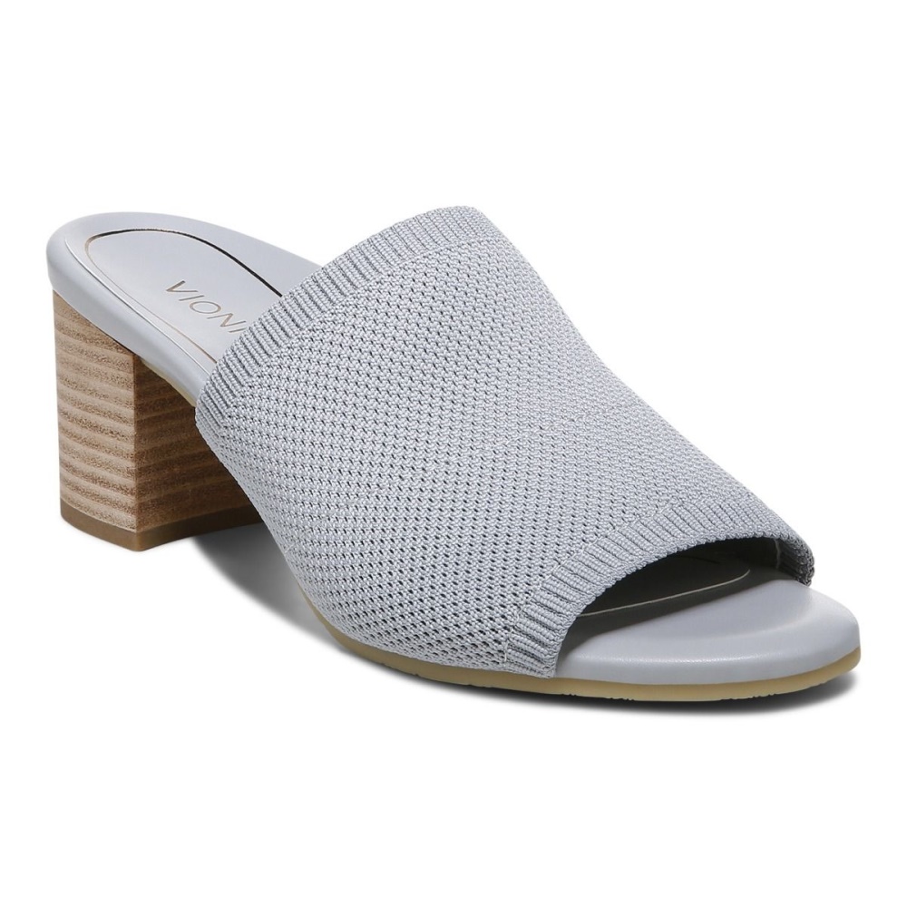 Light Grey Vionic Fleur Heeled Sandal