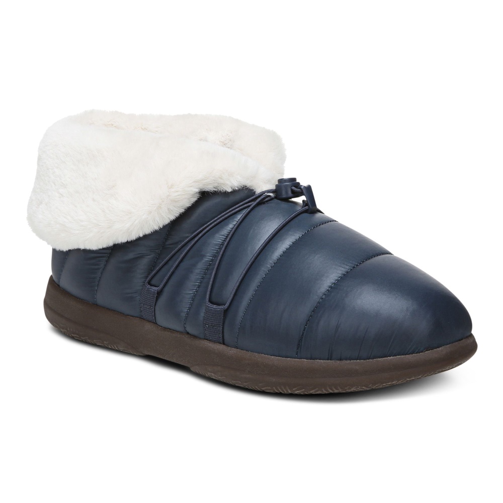 Navy Vionic Gabrie Slipper