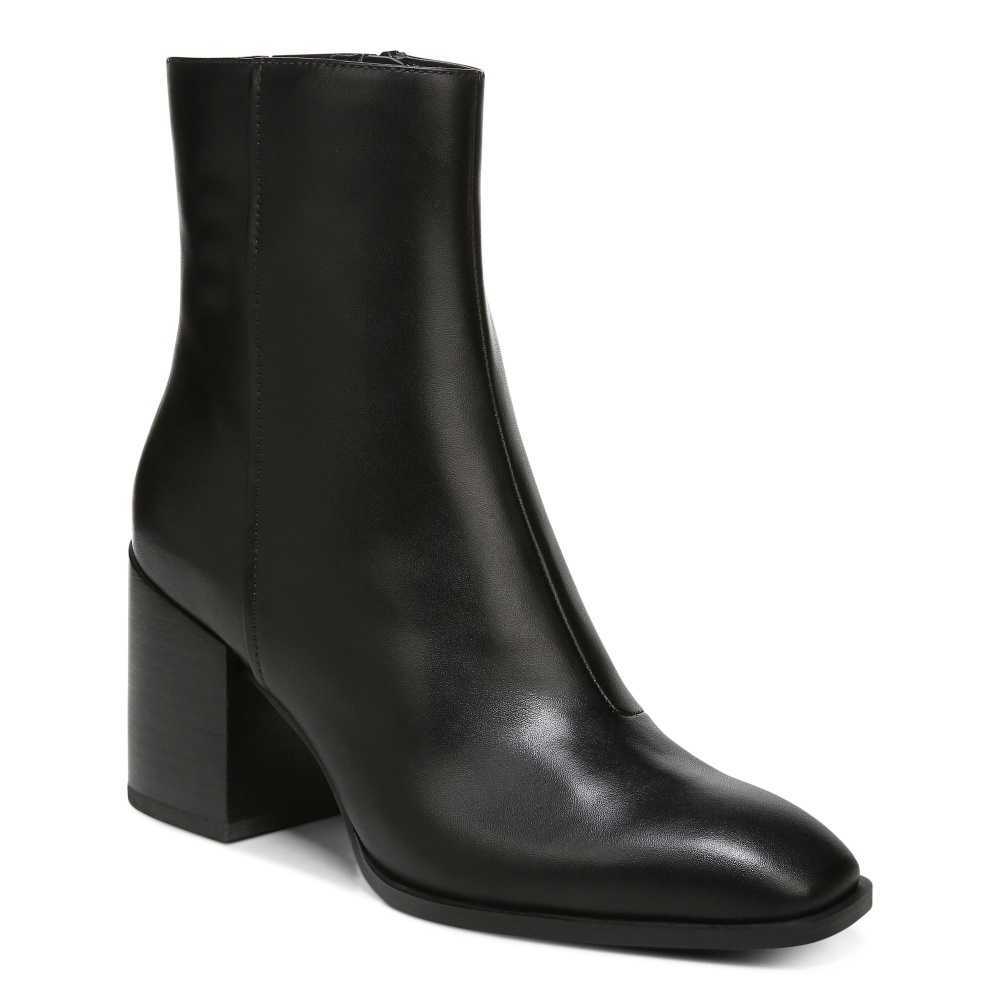 Vionic Harper Ankle Boot Black Leather