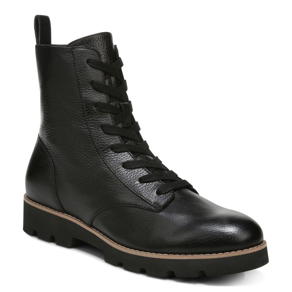 Lani Lace-up Boot Vionic Black Leather
