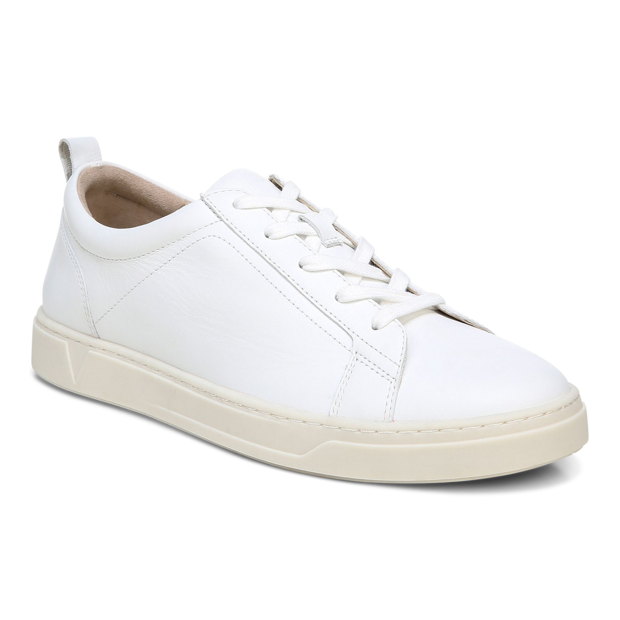 White Lucas Lace up Sneaker Vionic