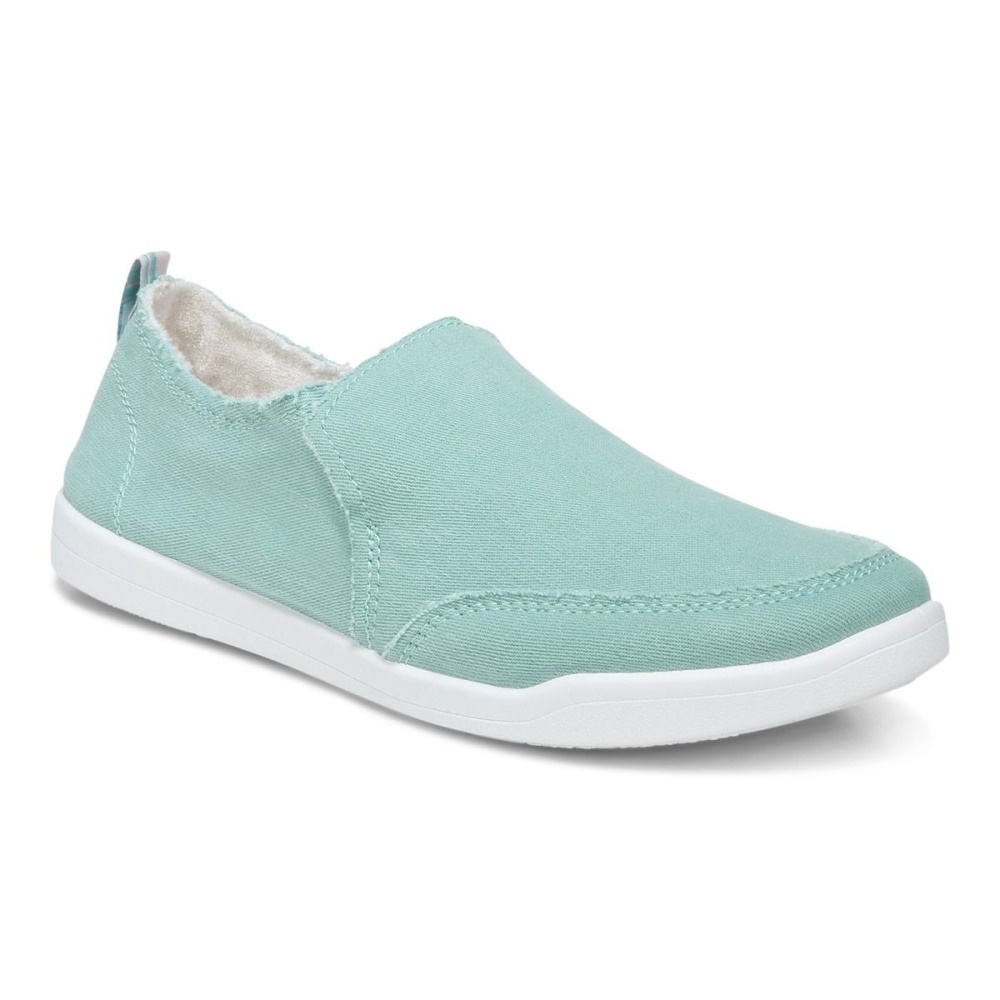 Beach Malibu Slip on Sneaker: Canvas Wasabi Canvas Vionic