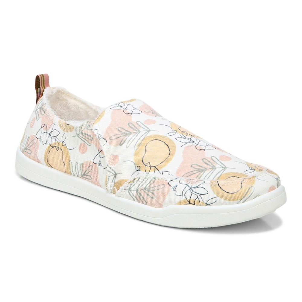 Beach Malibu Slip on Sneaker: Orange Grove Vionic Grove White