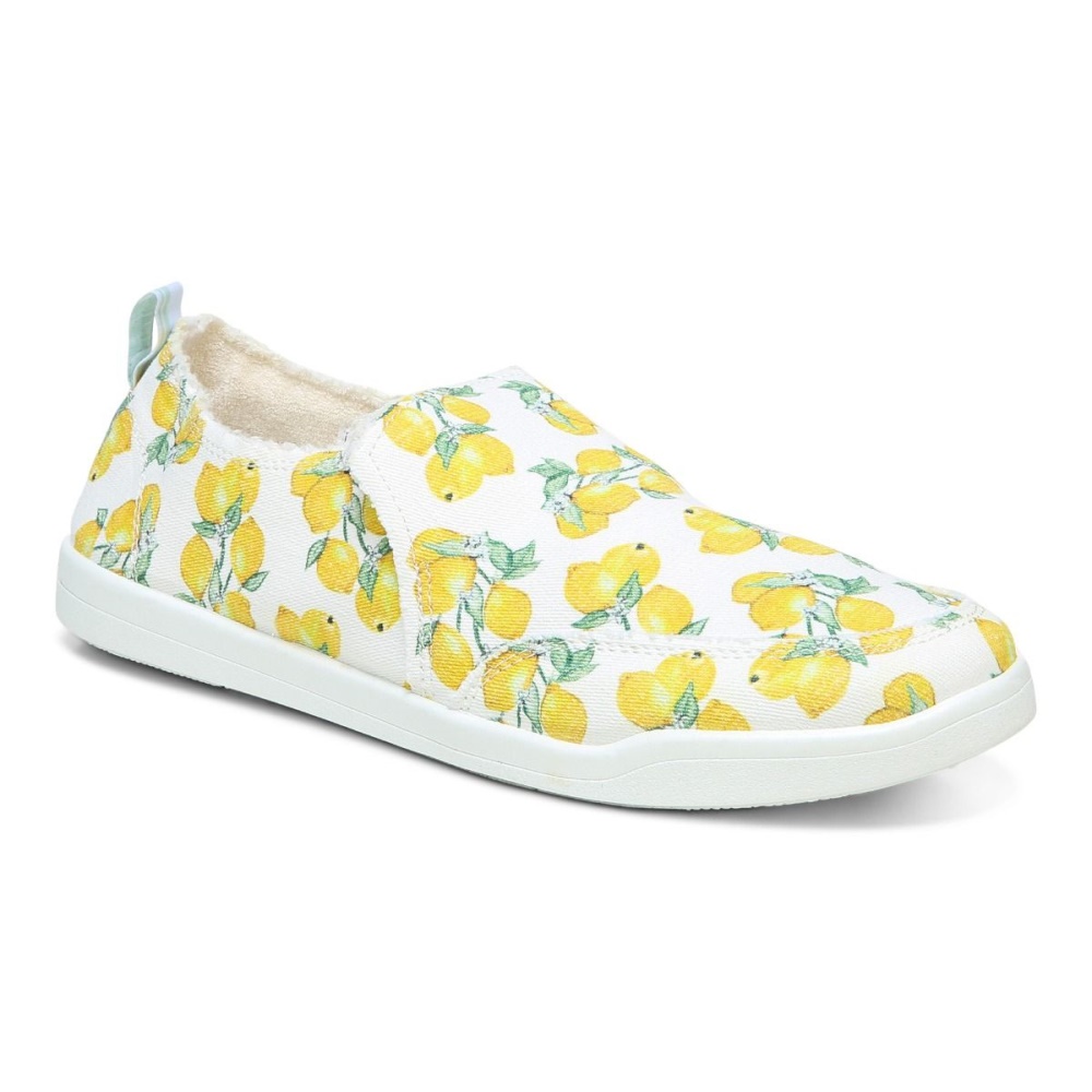 Lemons Vionic Beach Malibu Slip on Sneaker: Fruit