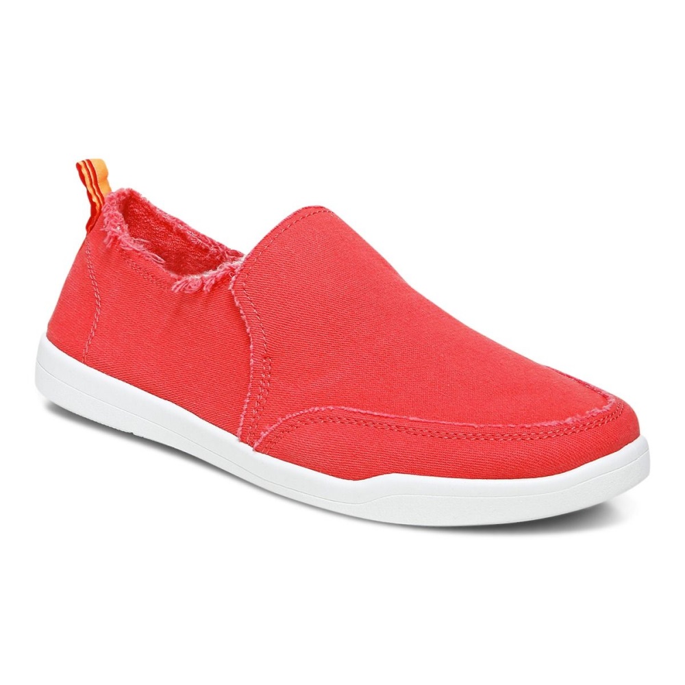Poppy Canvas Beach Malibu Slip on Sneaker: Canvas Vionic