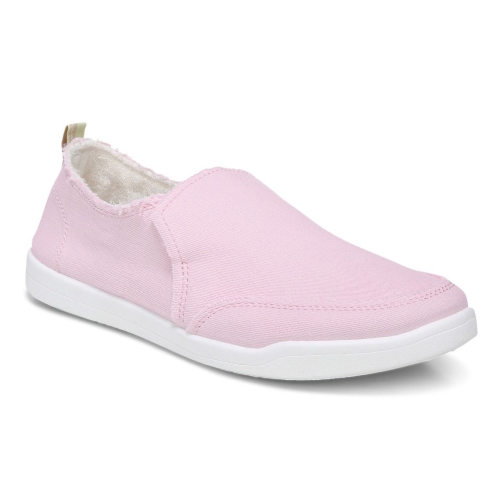 Vionic Cherry Blossom Canvas Beach Malibu Slip on Sneaker: Canvas
