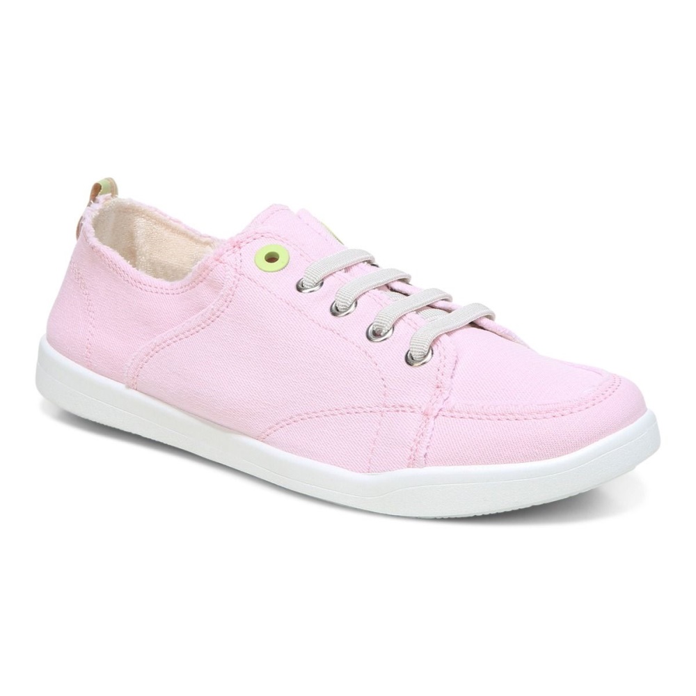 Cherry Blossom Canvas Vionic Beach Pismo Casual Sneaker: Canvas