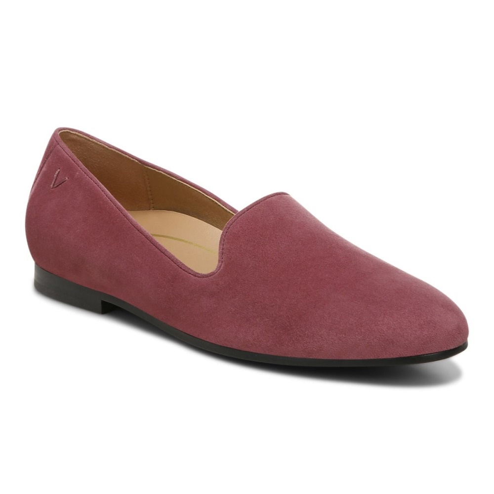 Shiraz Suede Vionic Willa Slip on Flat
