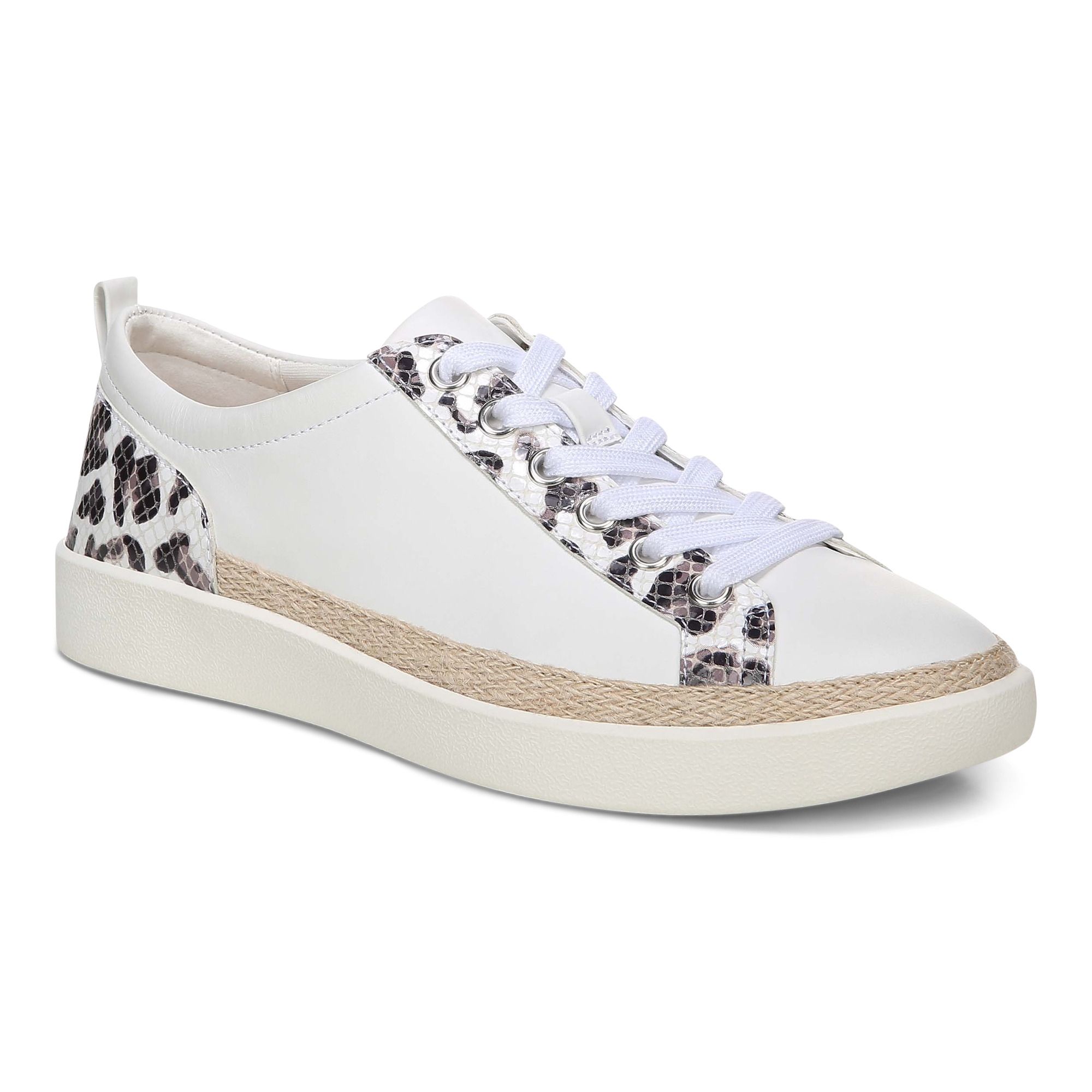 Vionic Winny Sneaker White Leopard