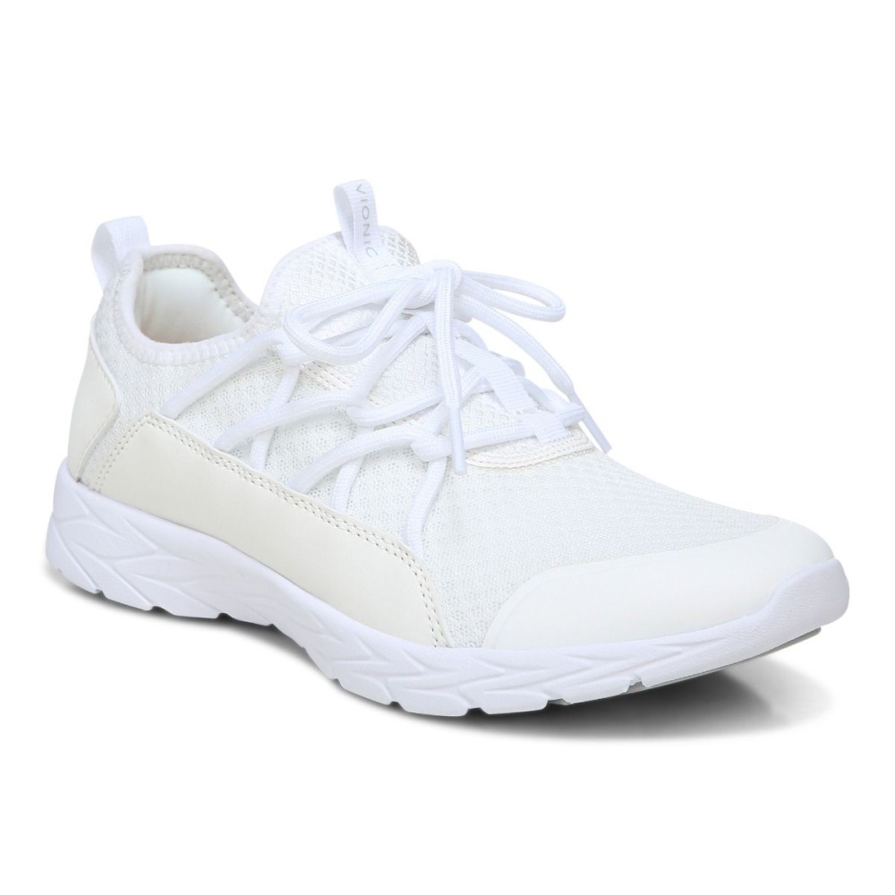 Vionic Zeliya Lace Up Sneaker White