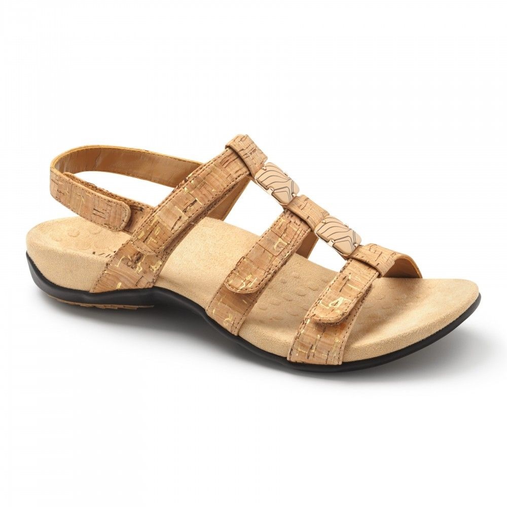 Gold Cork Amber Sandal Vionic