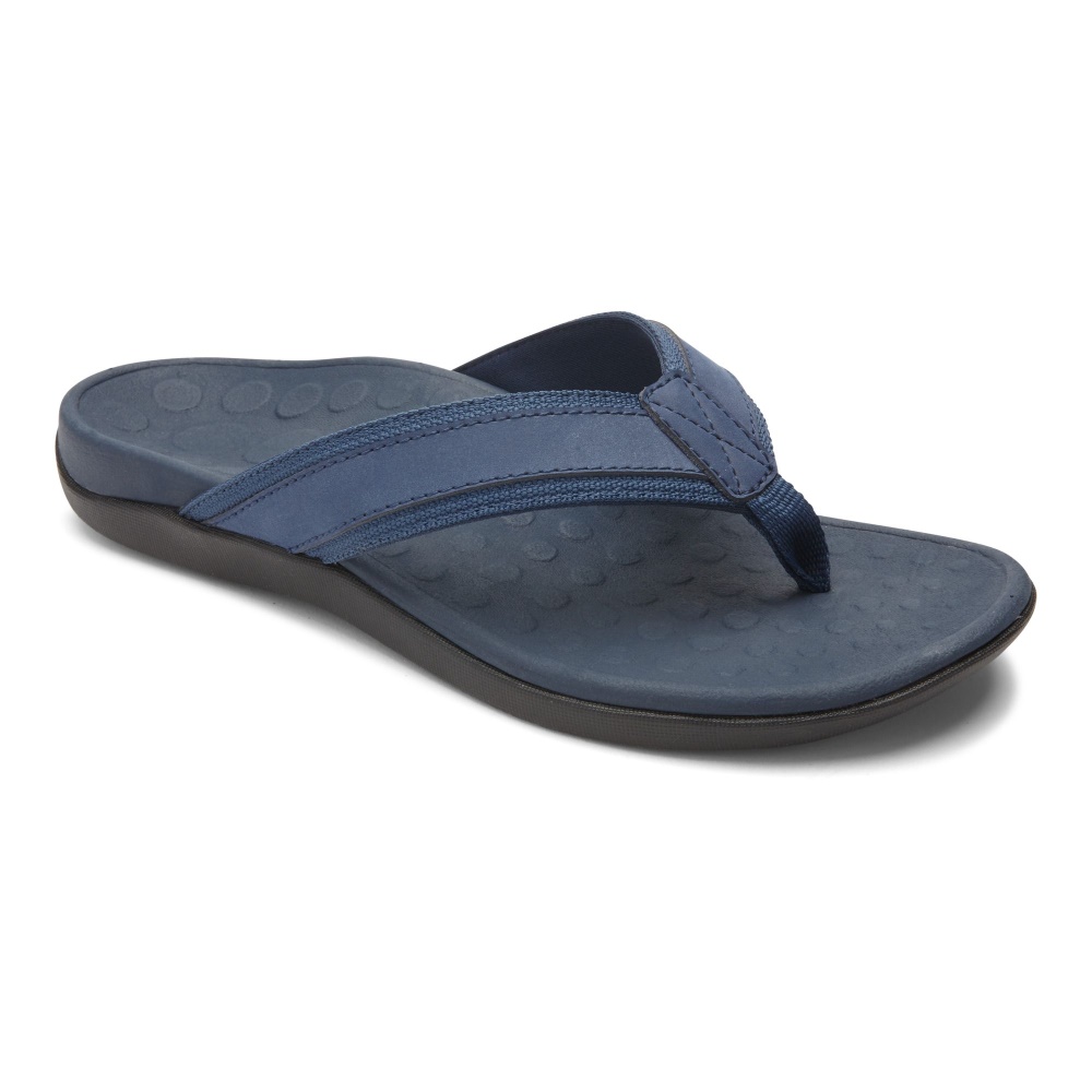 Men's Tide Toe Post Sandal Vionic Navy