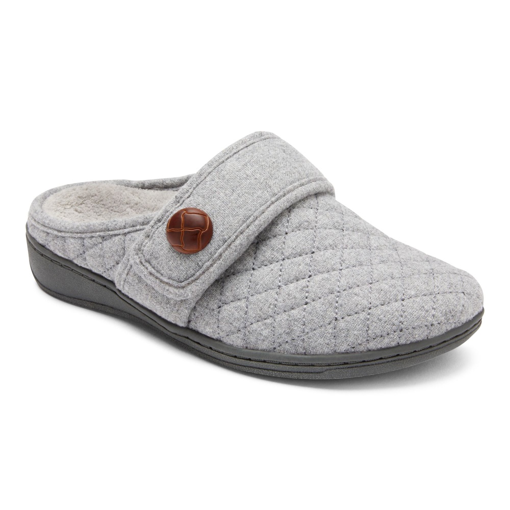 Light Grey Carlin Slipper Vionic