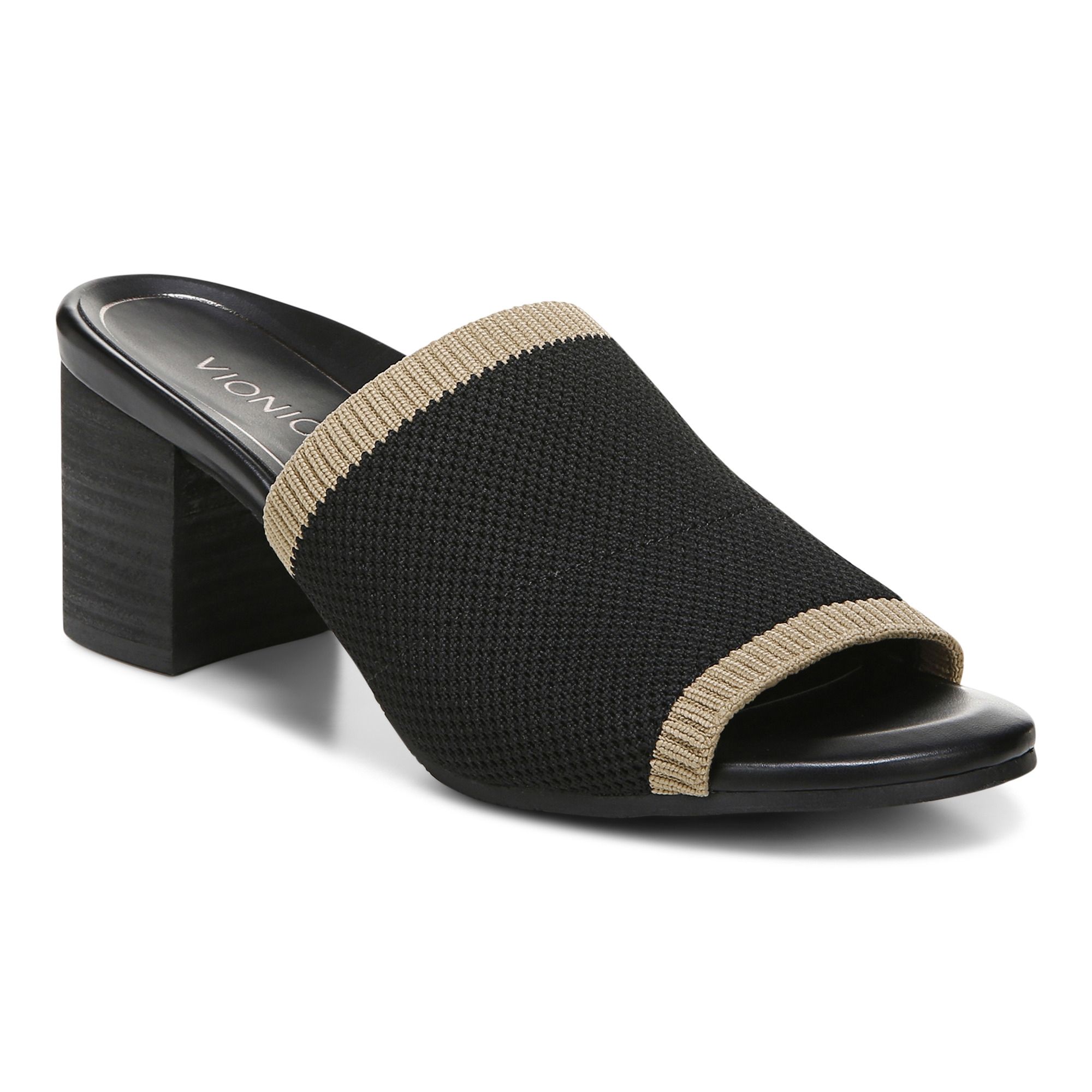 Fleur Heeled Sandal Vionic Black