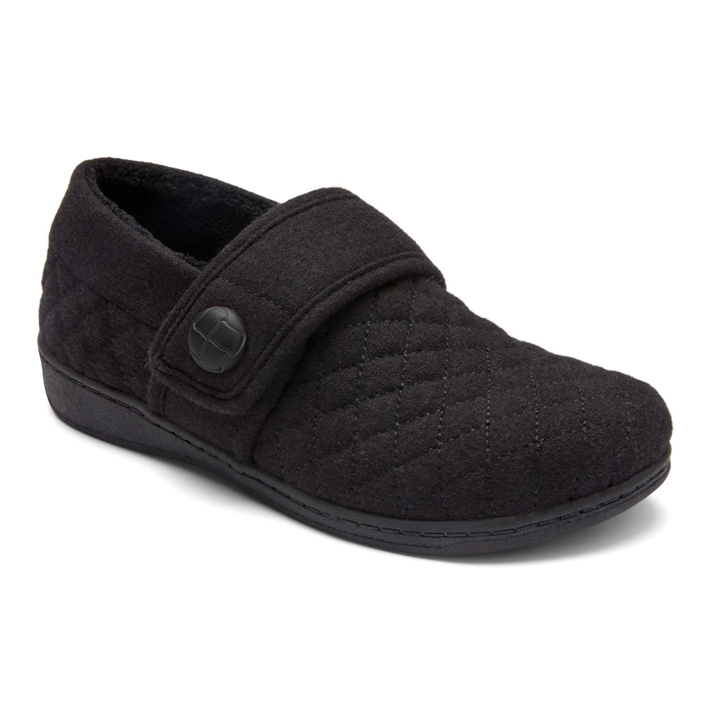 Vionic Jackie Slipper Black