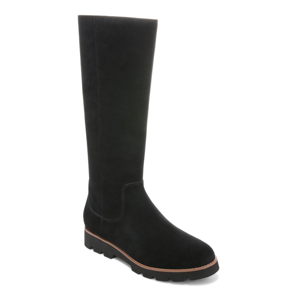 Black Gwen Tall Boot Vionic