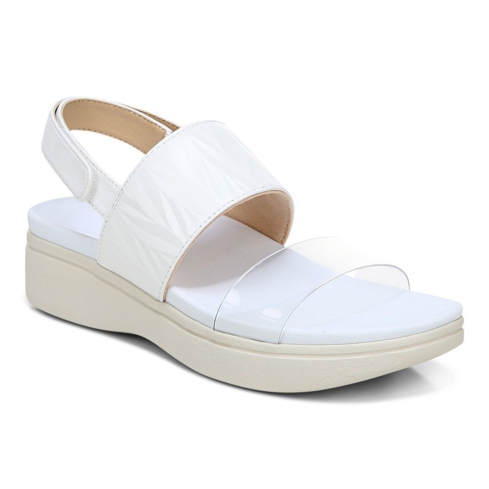 Karleen Platform Sandal Vionic White