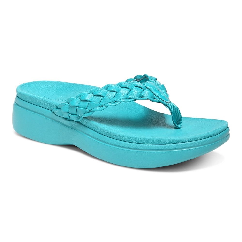 Kenji Sandal Lake Blue Vionic