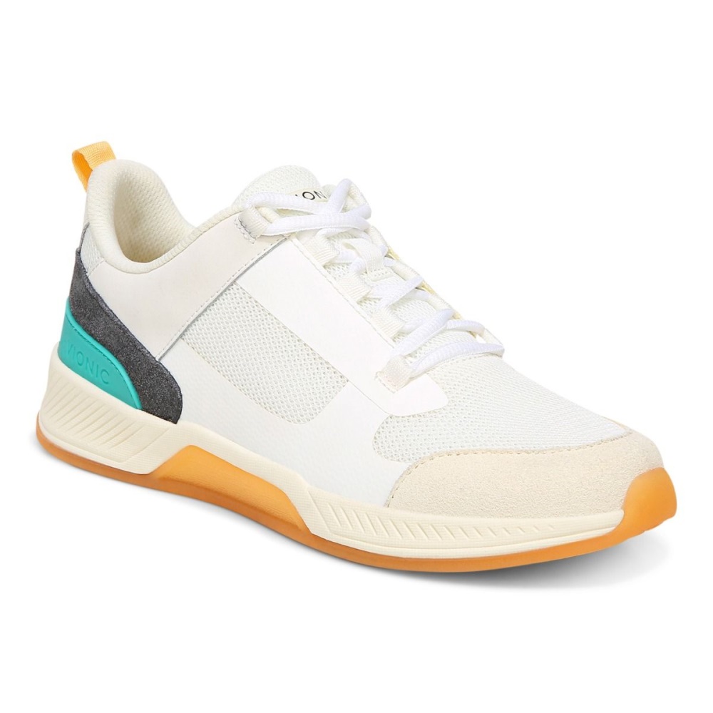 Marshmallow Teal Vionic Fearless Trainer