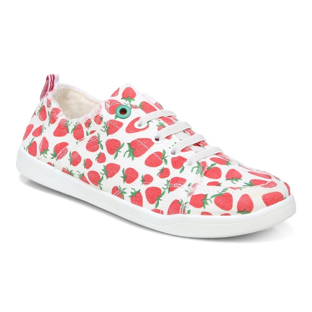 Pismo Casual Trainer Red Vionic