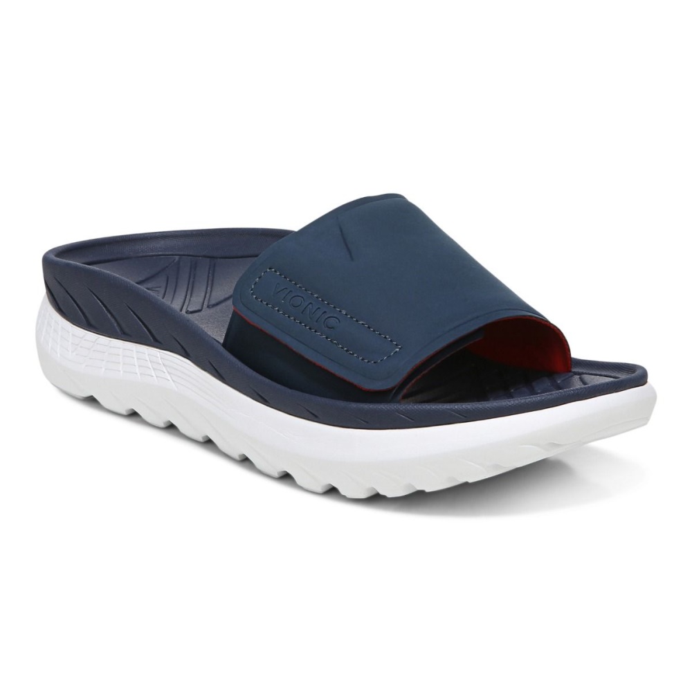 Rejuvenate All Gender Recovery Sandal Vionic Navy