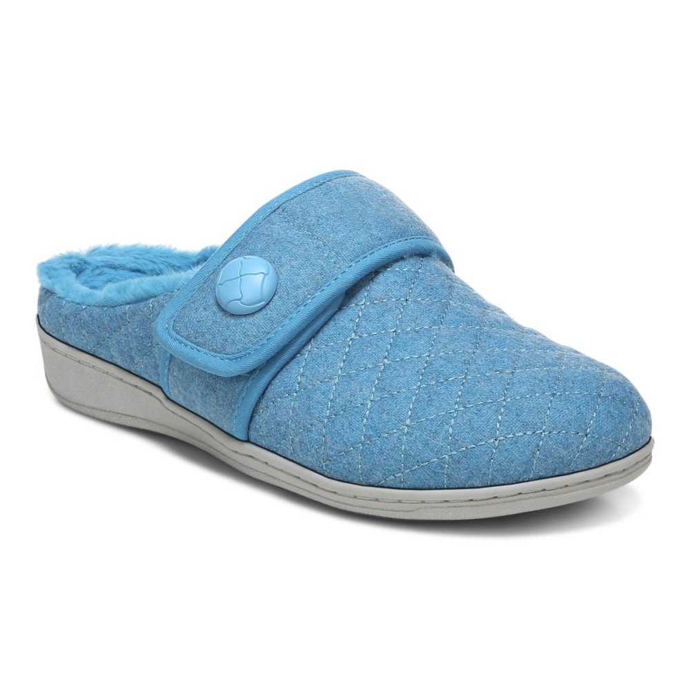 Vionic Carlin Slipper Horizon Blue