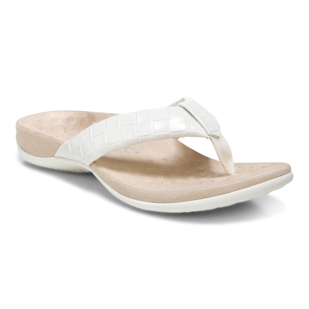 Vionic Cream Layne Sandal