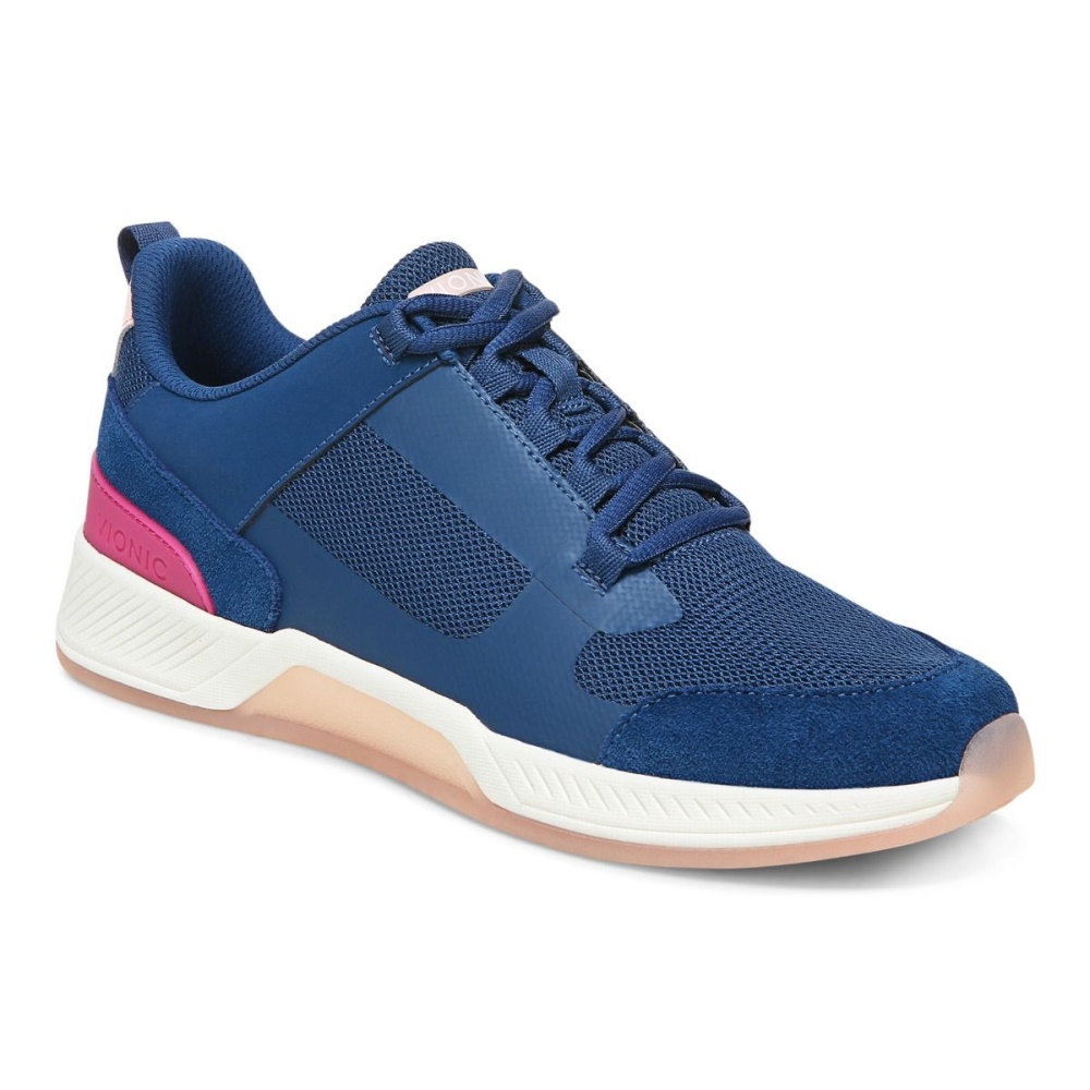 Vionic Dark Blue Berry Fearless Trainer