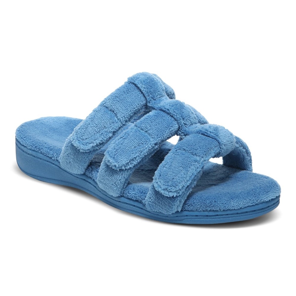 Vionic Horizon Blue Snooze Slipper