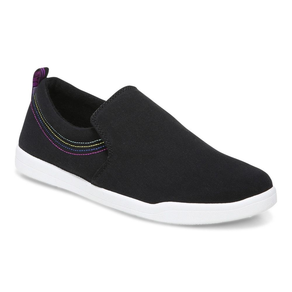 Vionic Marshall Slip On Black Canvas