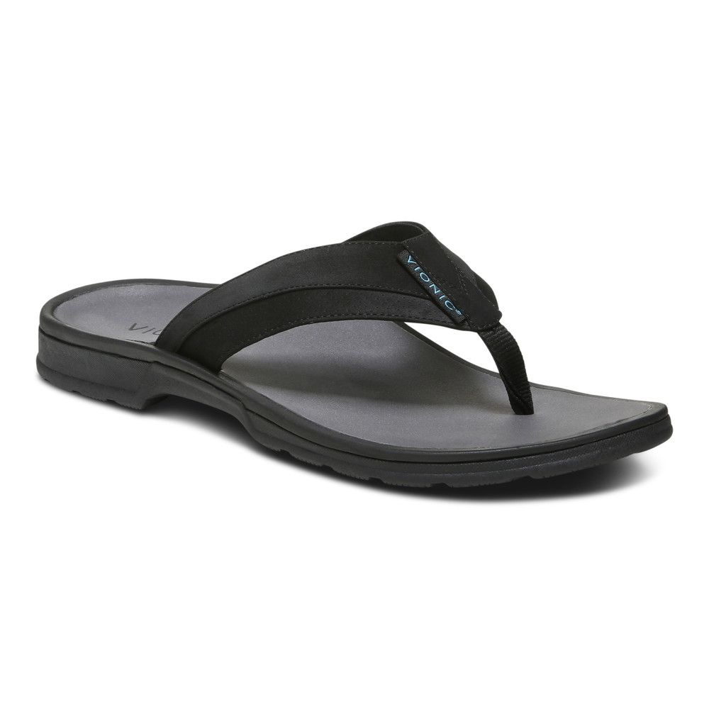 Wyatt Toe Post Sandal Vionic Black