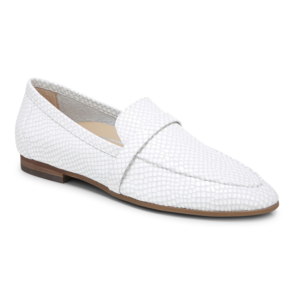 White Vionic Zana Loafer Flat