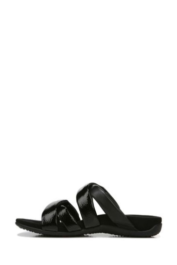 Vionic Hadlie Black Slides