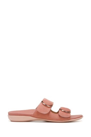 Vionic Red Corlee Slider Sandals