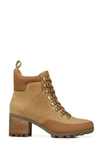 Vionic Spencer Toffee Brown Waterproof Nubuck Mid Shaft Boots